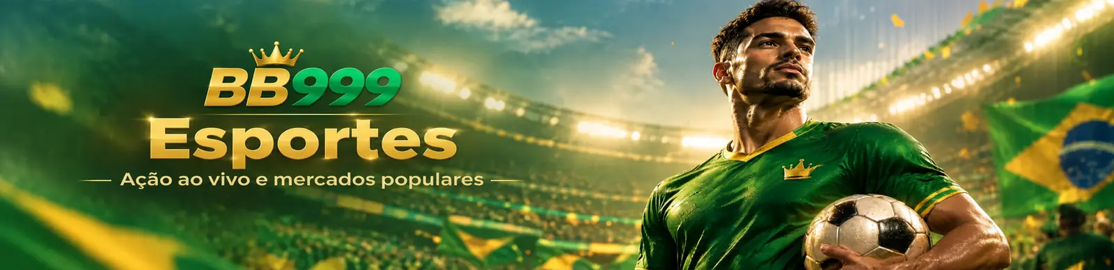 BB999 Esportes: ação ao vivo e mercados populares