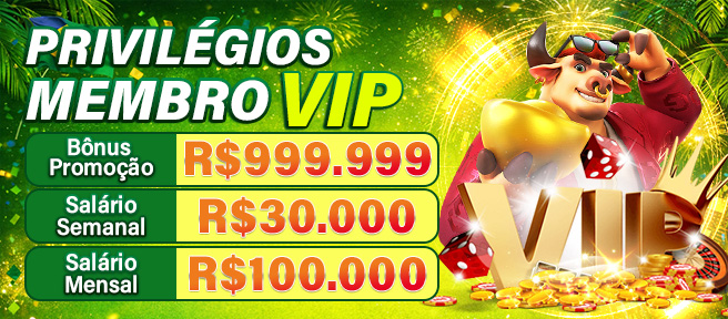 Banner de privilégios para membros VIP