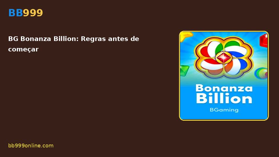 BG Bonanza Billion — capa do catálogo BB999