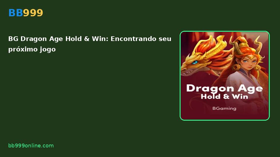 BG Dragon Age Hold & Win — capa do catálogo BB999