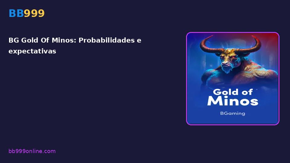 BG Gold Of Minos — capa do catálogo BB999