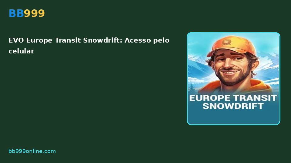EVO Europe Transit Snowdrift — capa do catálogo BB999