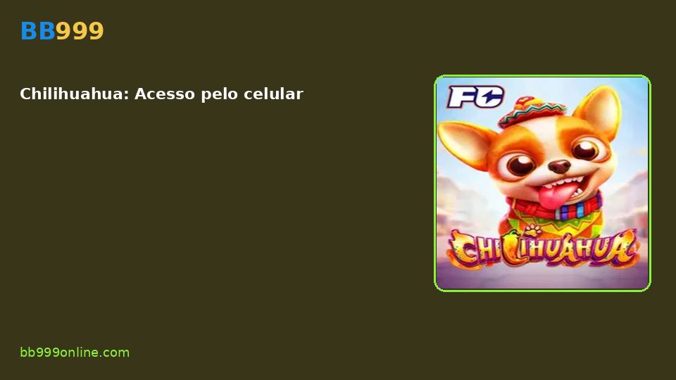 Chilihuahua — capa do catálogo BB999