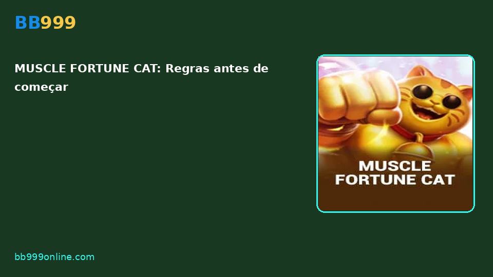 MUSCLE FORTUNE CAT — capa do catálogo BB999