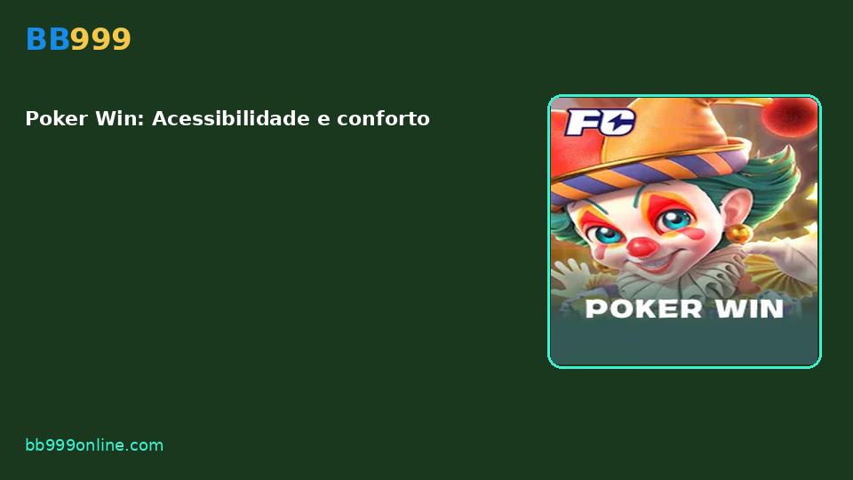 Poker Win — capa do catálogo BB999