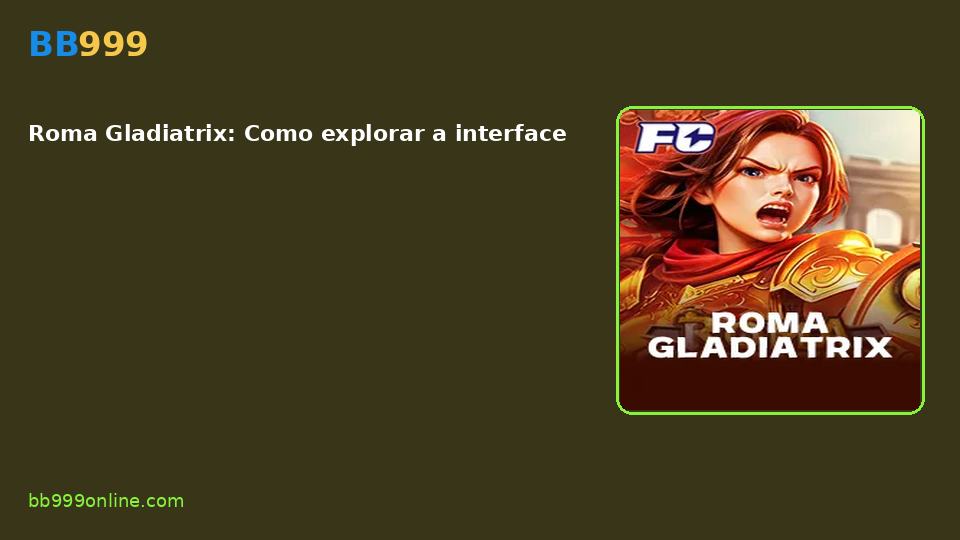 Roma Gladiatrix — capa do catálogo BB999