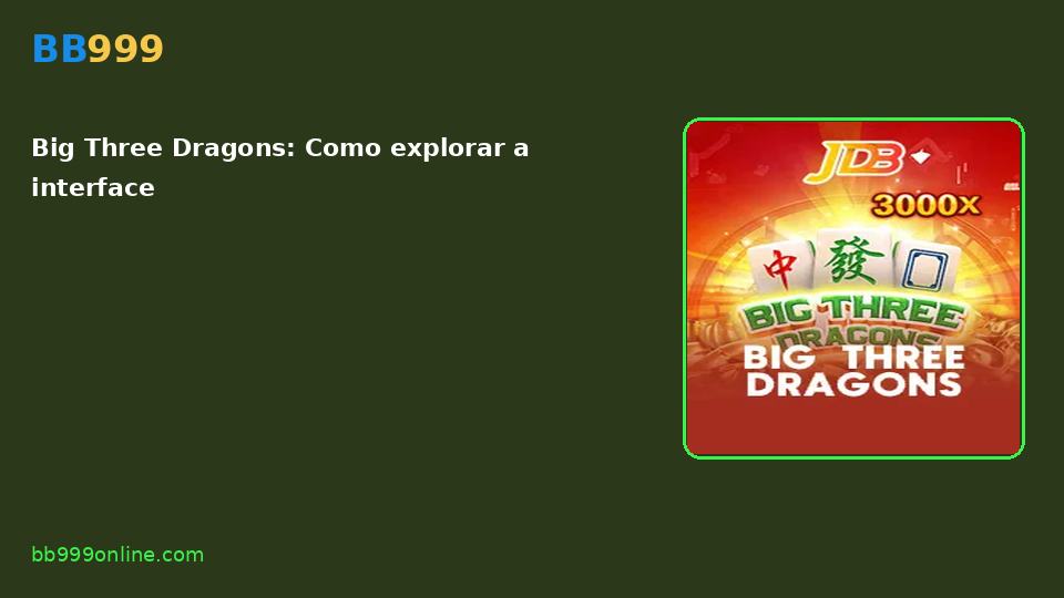 Big Three Dragons — capa do catálogo BB999