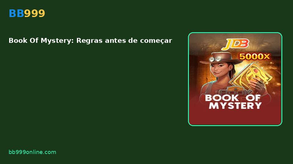Book Of Mystery — capa do catálogo BB999