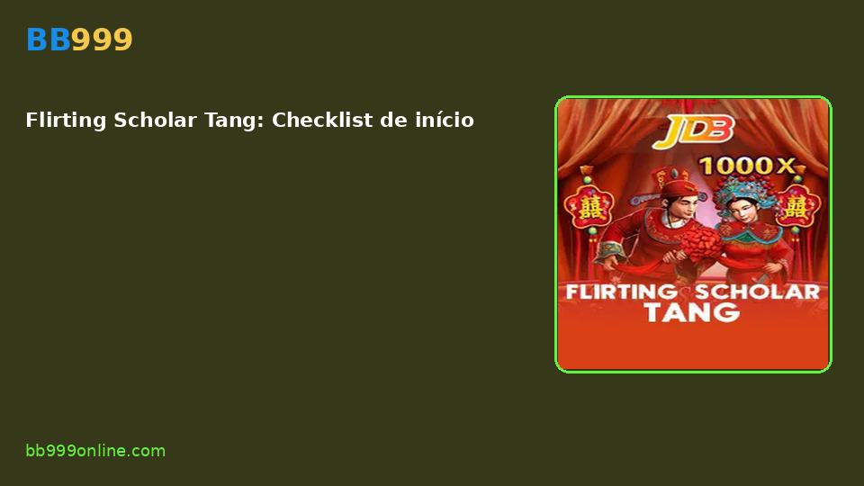 Flirting Scholar Tang — capa do catálogo BB999