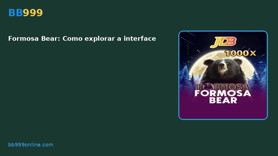 Formosa Bear — capa do catálogo BB999