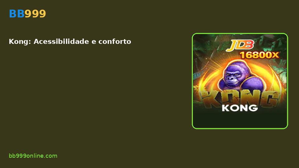 Kong — capa do catálogo BB999