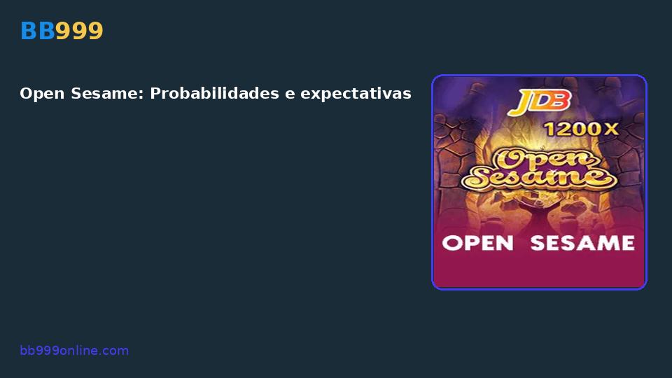 Open Sesame — capa do catálogo BB999