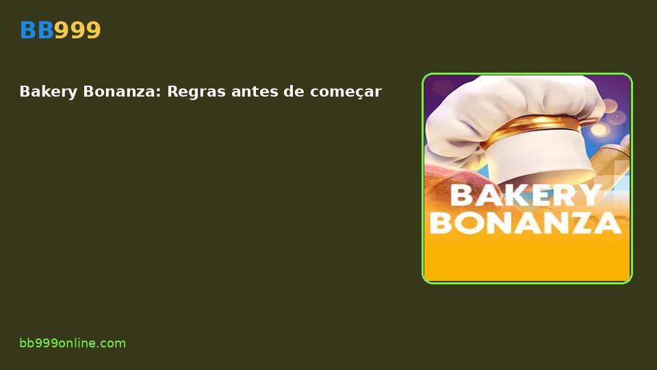 Bakery Bonanza — capa do catálogo BB999
