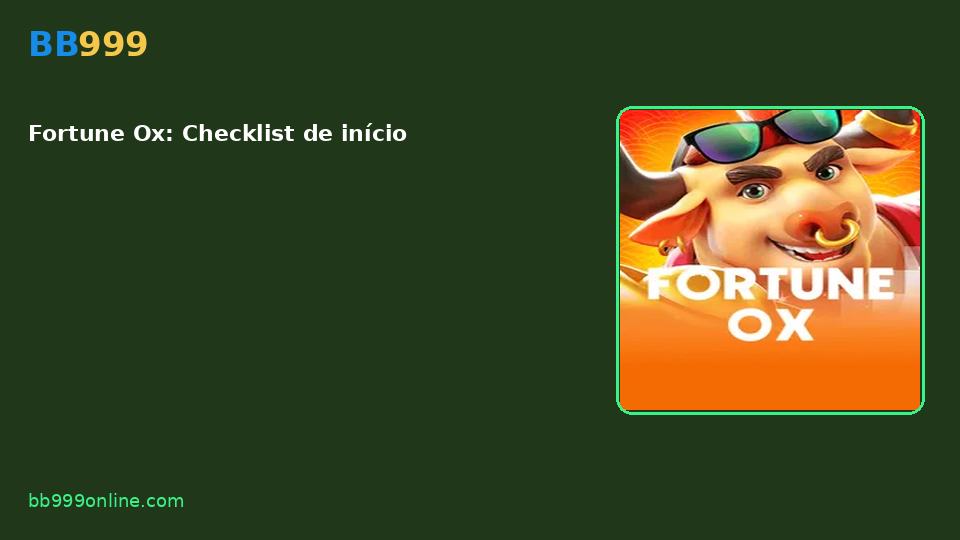 Fortune Ox — capa do catálogo BB999