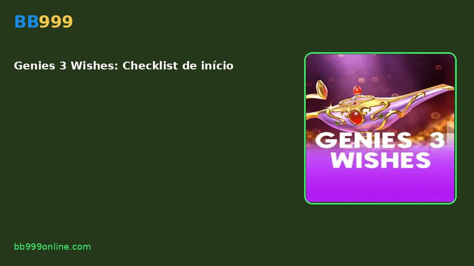 Genies 3 Wishes — capa do catálogo BB999