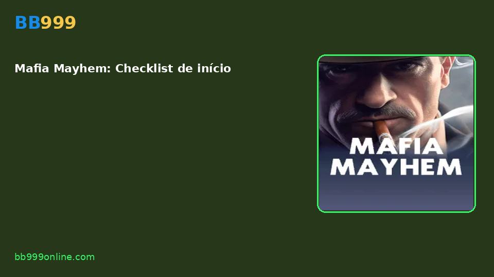 Mafia Mayhem — capa do catálogo BB999