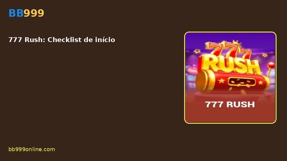 777 Rush — capa do catálogo BB999