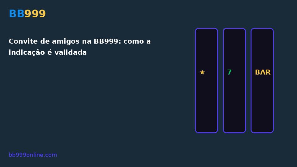 Convite de amigos na BB999: como a indicação é validada — imagem do guia BB999