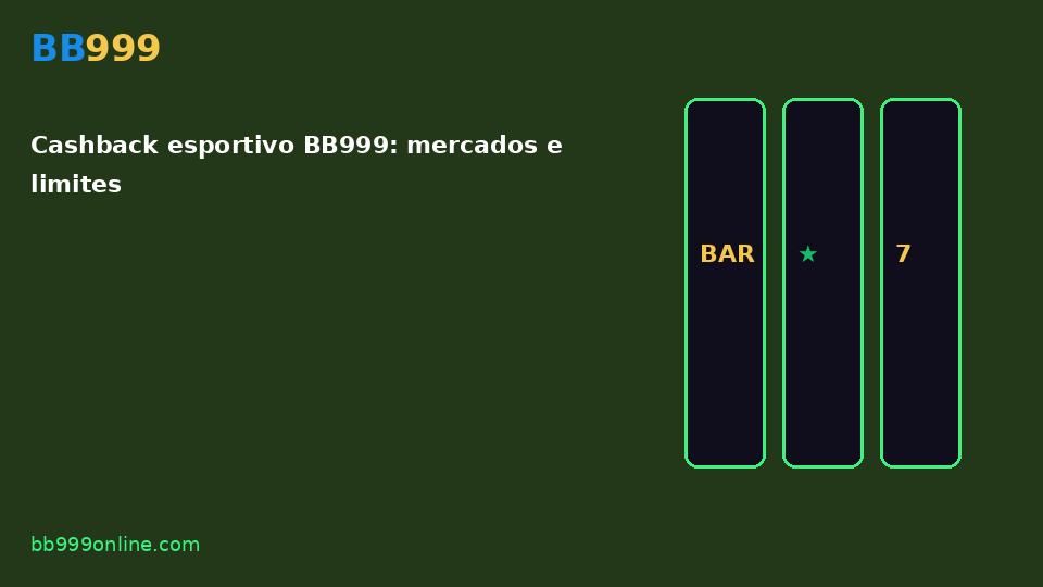 Cashback esportivo BB999: mercados e limites — imagem do guia BB999