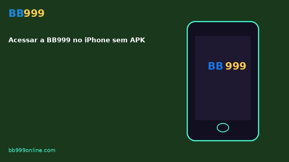 Acessar a BB999 no iPhone sem APK — imagem do guia BB999