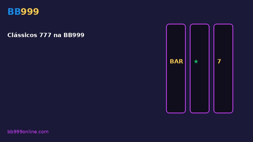 Clássicos 777 na BB999 — imagem do guia BB999