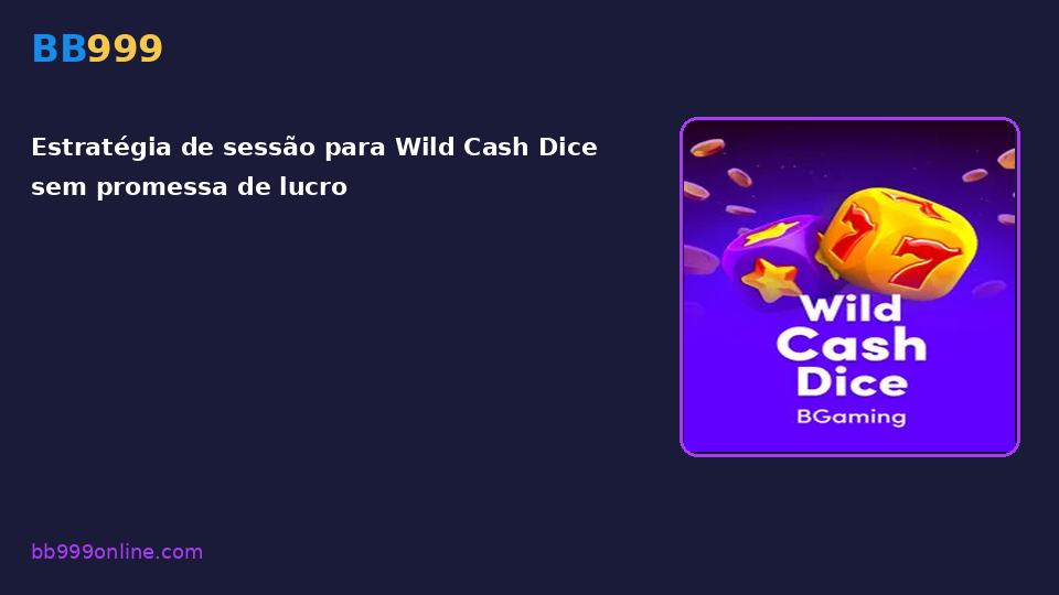 Wild Cash Dice no catálogo BB999