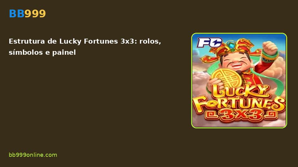 Lucky Fortunes 3x3 no catálogo BB999