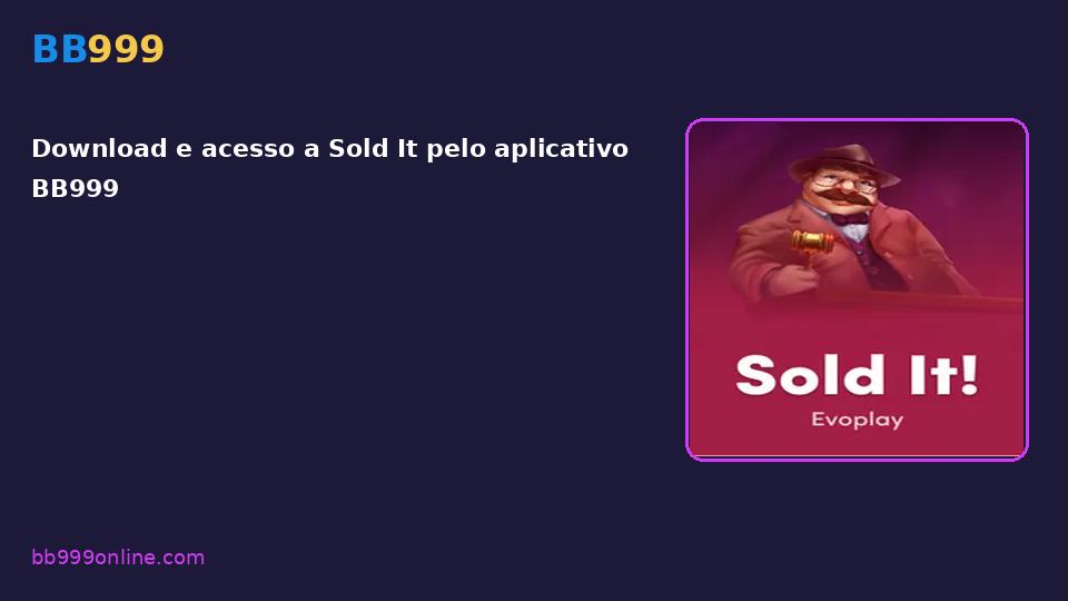 Sold It no catálogo BB999