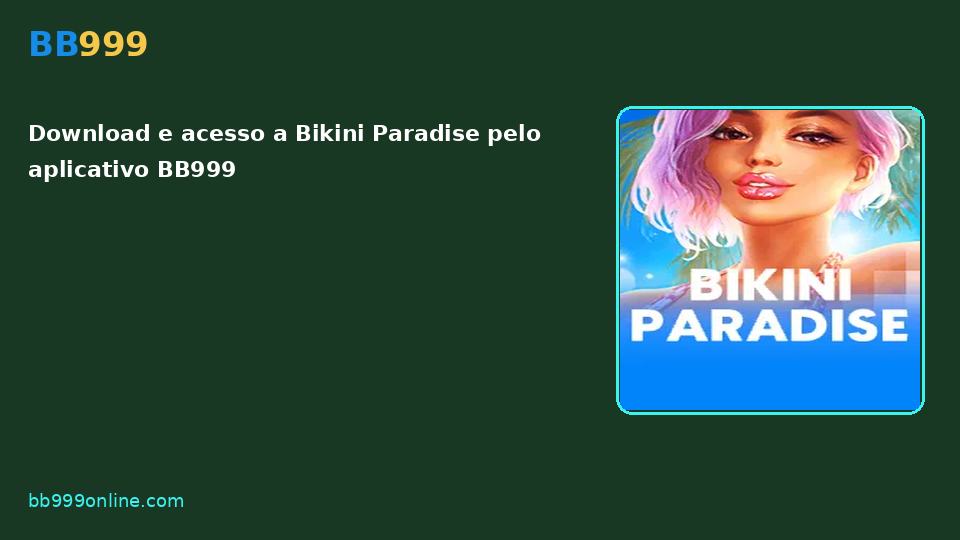 Bikini Paradise no catálogo BB999