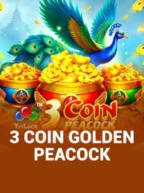 Capa de 3 Coin Golden Peacock